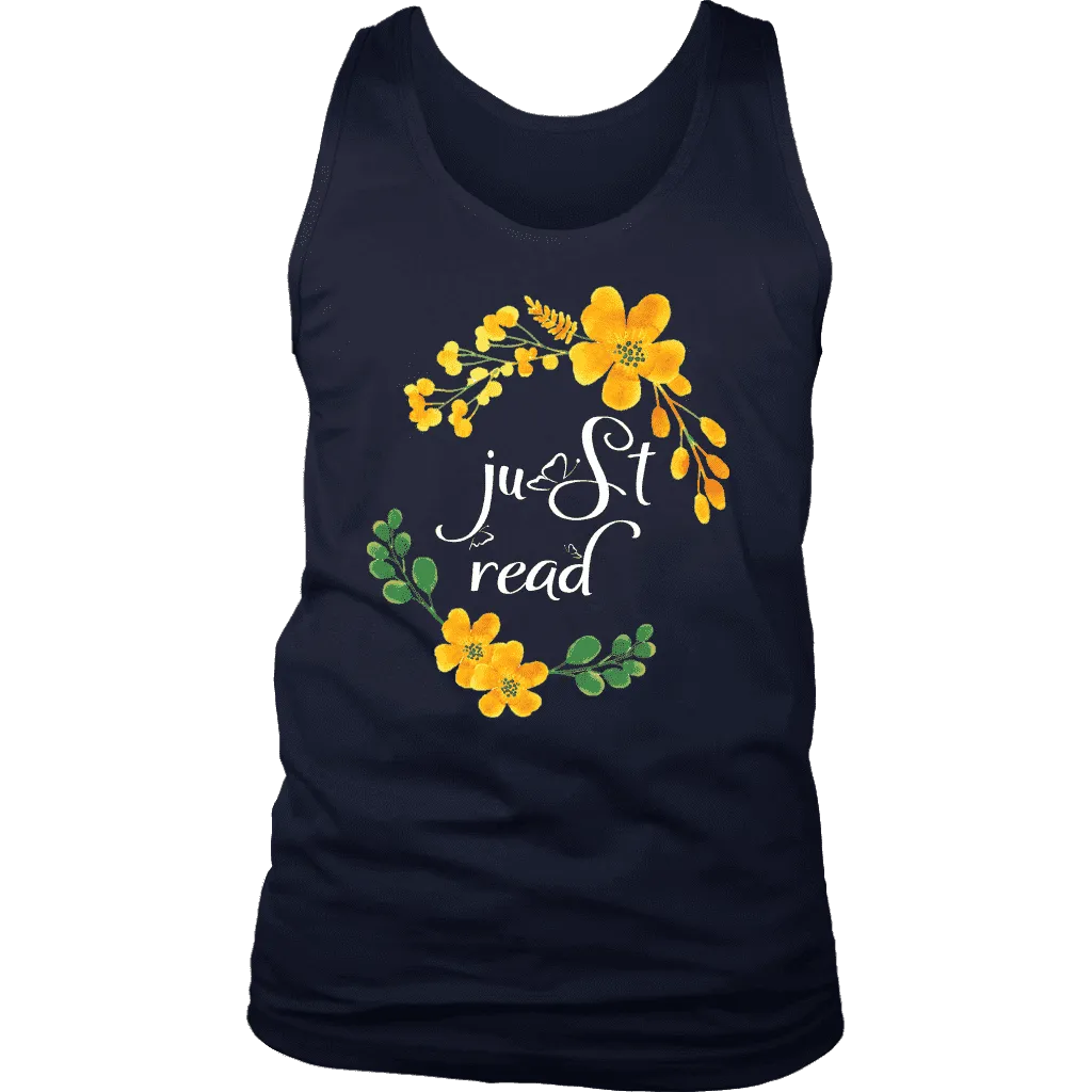 "just read" Men's Tank Top