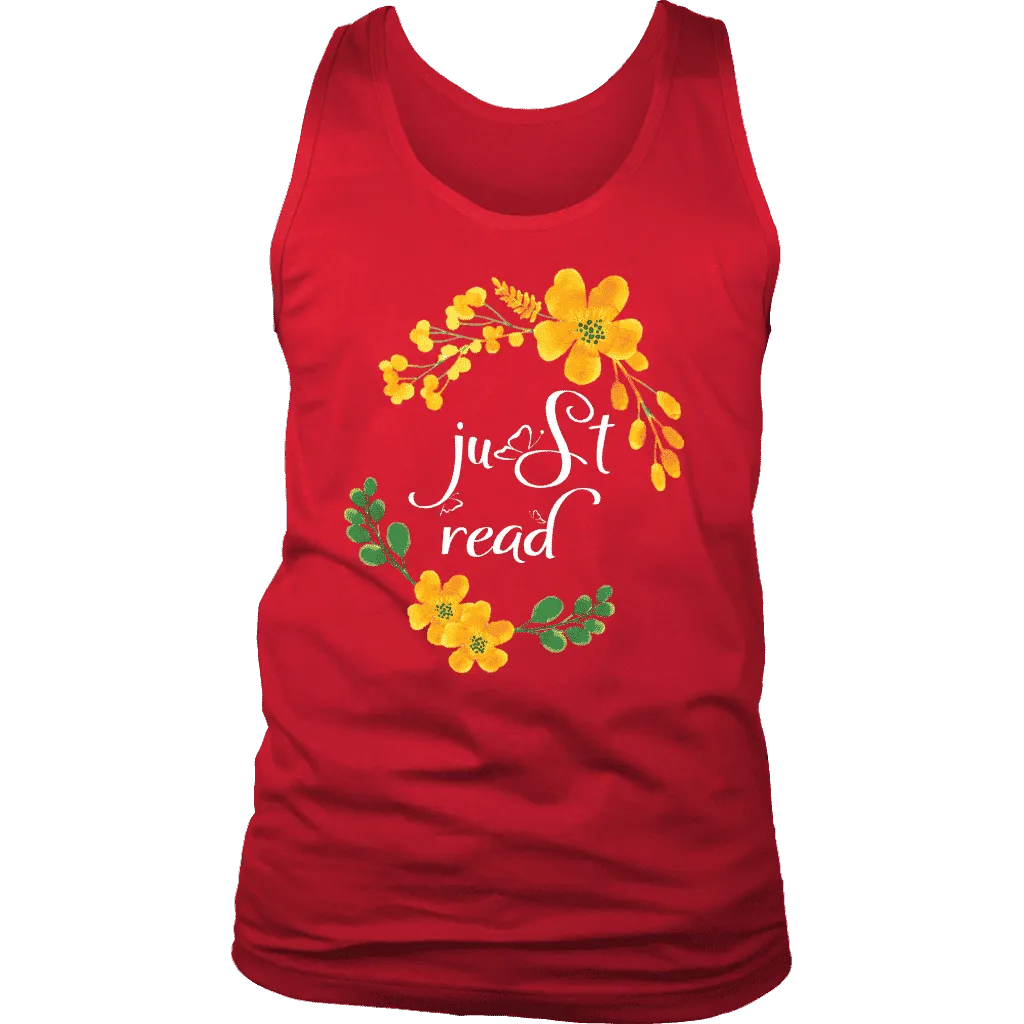 "just read" Men's Tank Top