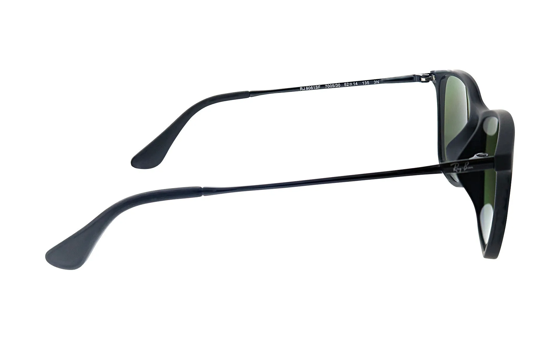 Ray Ban Black Sunglasses with Silver Mirror Lenses-RJ_9061SF_700530_52mm