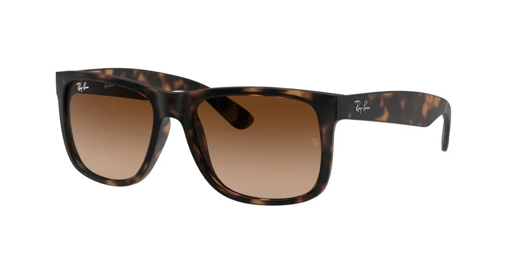 Ray-Ban Justin Non-Polarized Sunglasses - Havana/Brown Gradient