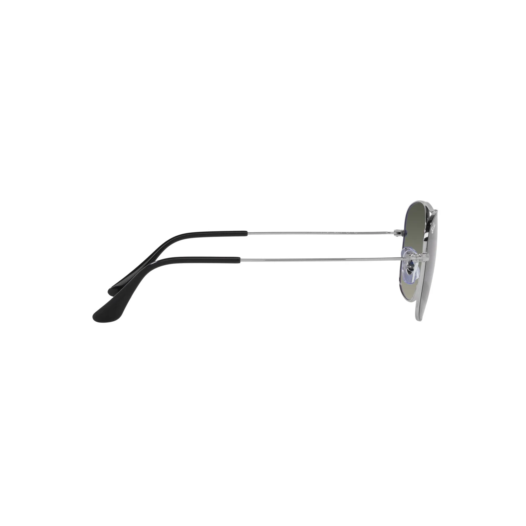 Ray Ban Silver Sunglasses with Grey Gradient Lenses-RB_3799_914471_57mm