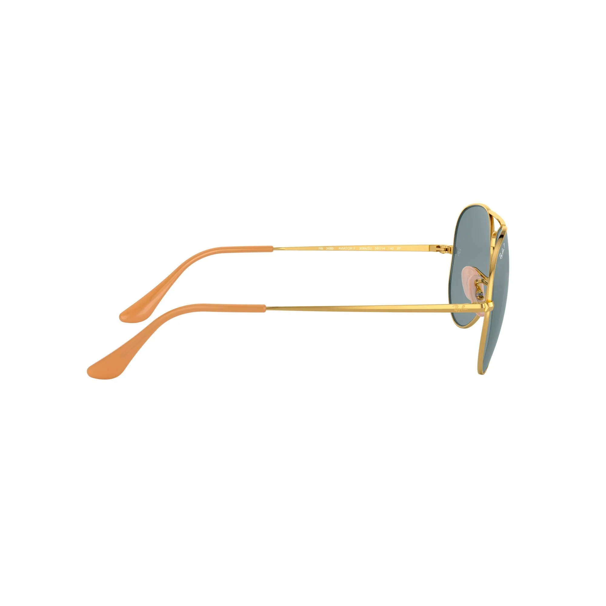 Ray-Ban Unisex Polished Gold Sunglasses RB_3689_9064S2_58mm