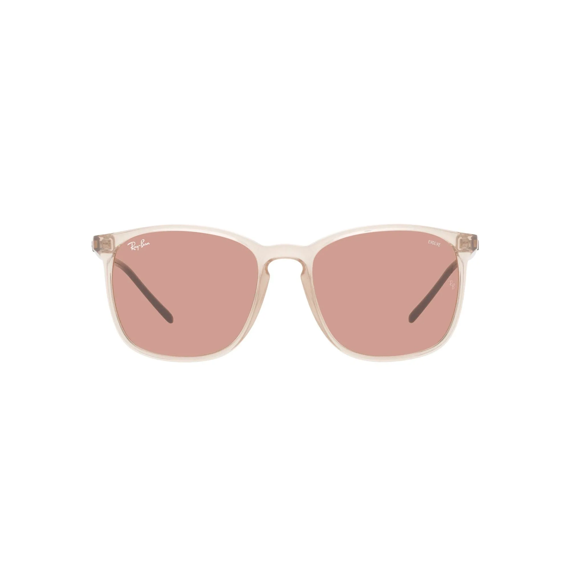 Ray-Ban Unisex Polished Light Brown Sunglasses RB_4387_6573Q4_56mm