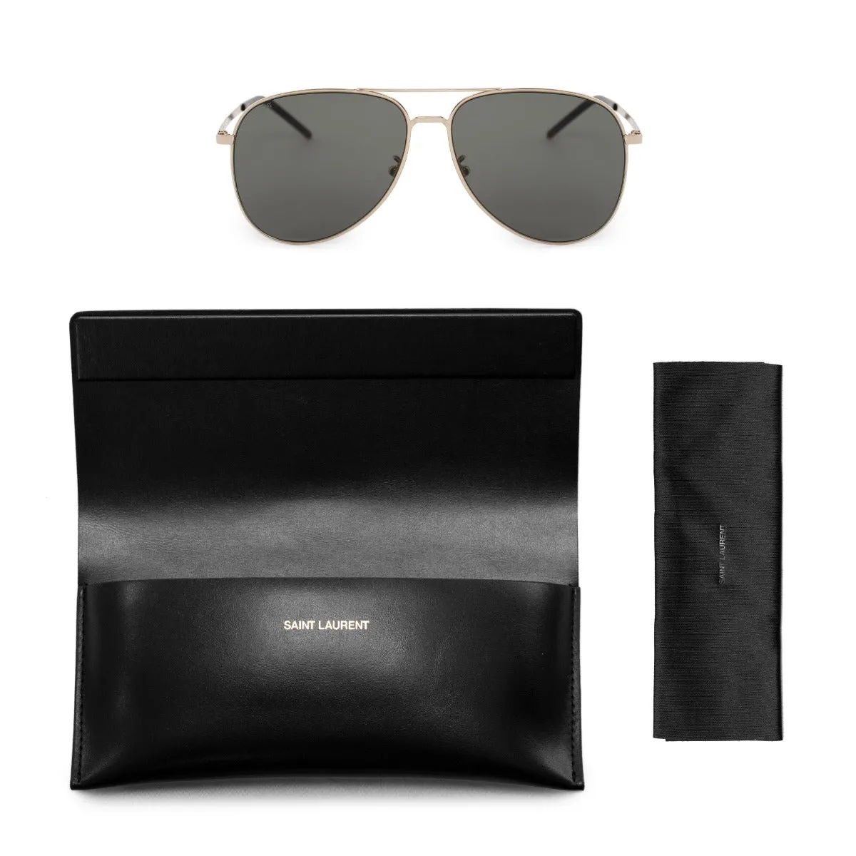 Saint Laurent Aviator Sunglasses SL11 004 60