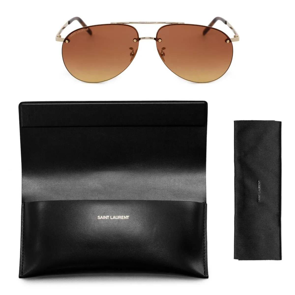 Saint Laurent Aviator Sunglasses SL416 005 60