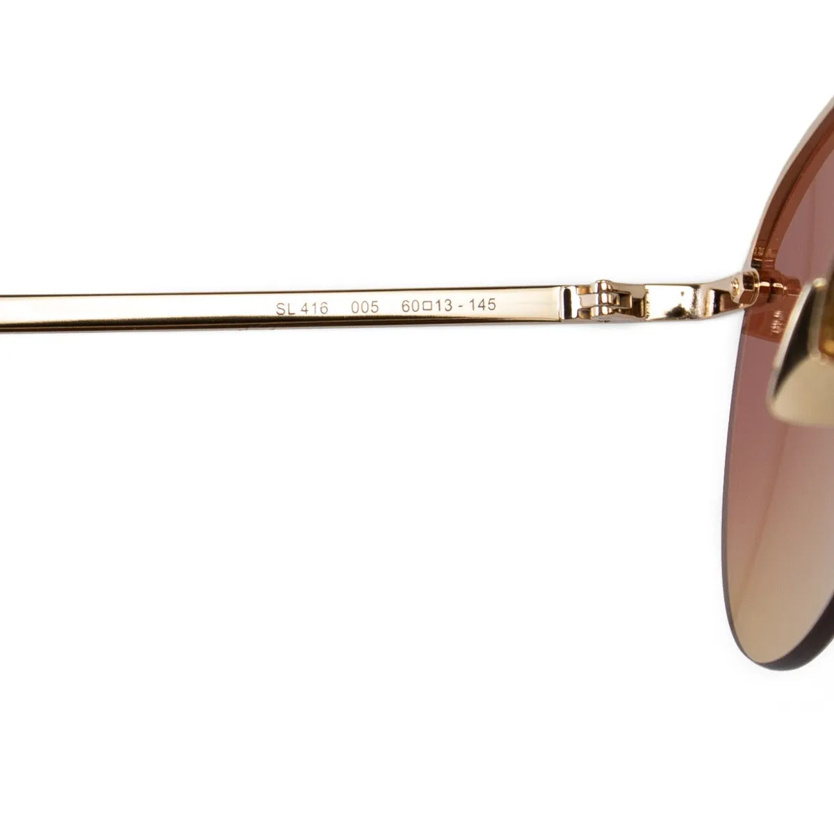 Saint Laurent Aviator Sunglasses SL416 005 60