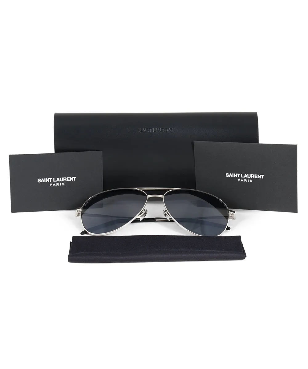 Saint Laurent CLASSIC 11 010 59 Aviator Sunglasses