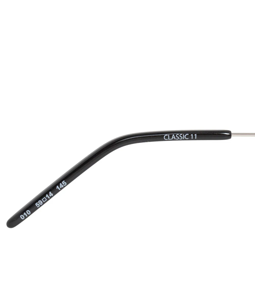 Saint Laurent CLASSIC 11 010 59 Aviator Sunglasses