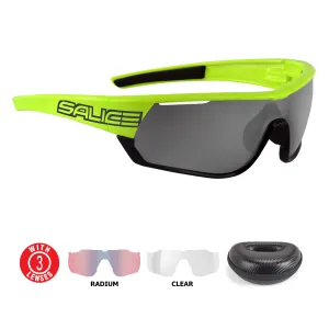 Salice 016 RWP Mirror Polarised Lime-Black