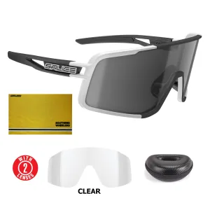 Salice 022 RW Mirror White-Black MIRROR Black   SOUTHEND WHEELERS CLOTH