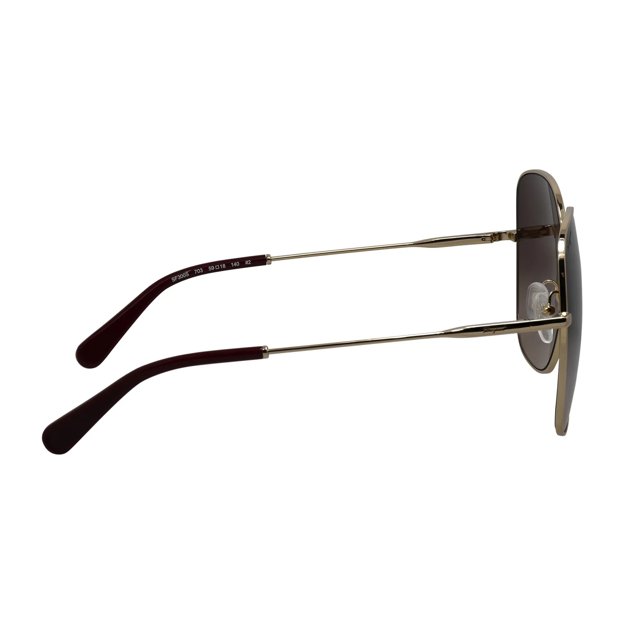 Salvatore Ferragamo Women Brown Sunglasses SF_300S_703_59mm
