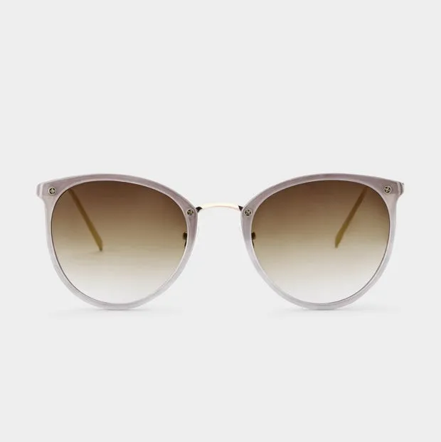 Santorini Sunglasses | Taupe Gradient