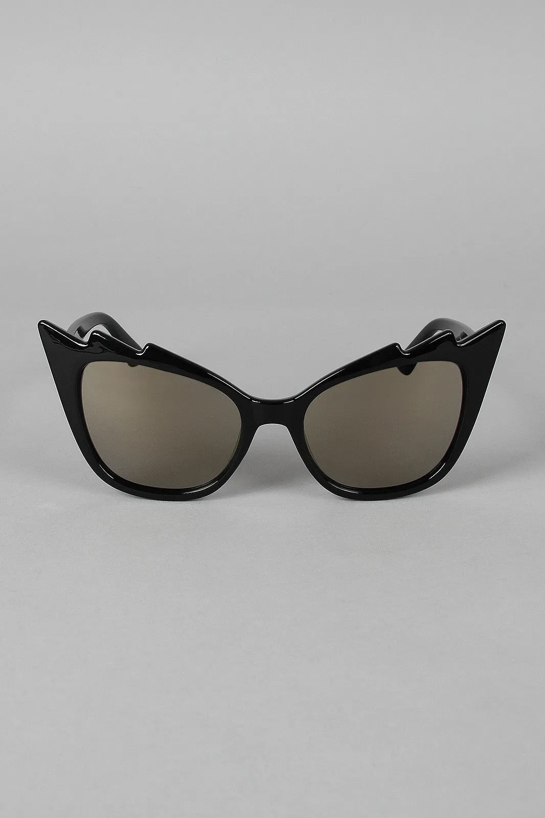 Spiked Brow Sunglasses