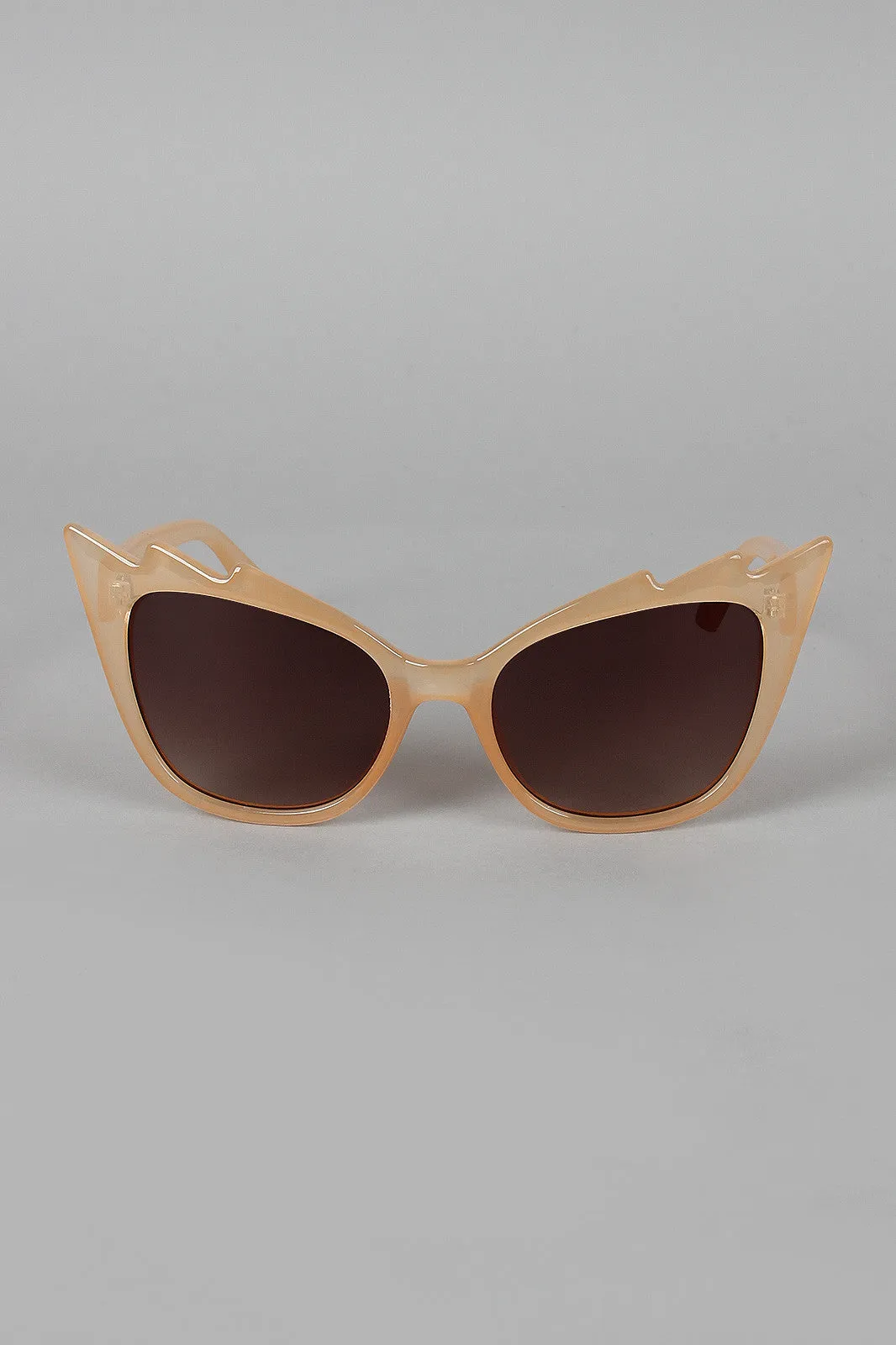 Spiked Brow Sunglasses