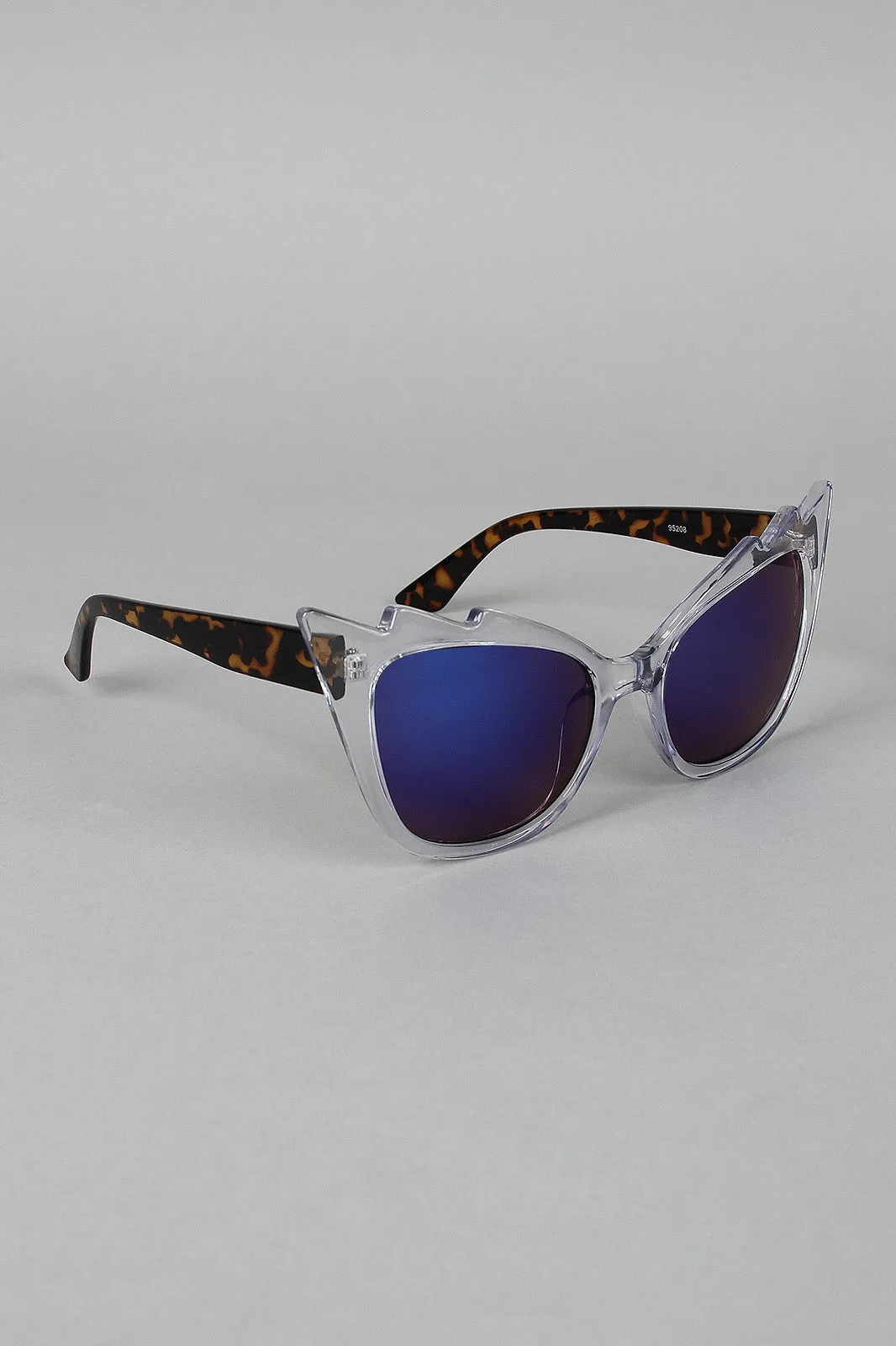 Spiked Brow Sunglasses