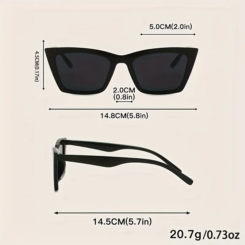 Stylish Unisex Cat Eye Sunglasses Fashion for Beach Vacations