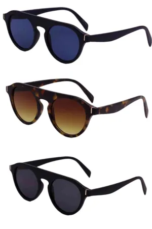 TEEK - 3-Piece Round Womens Sunglasses