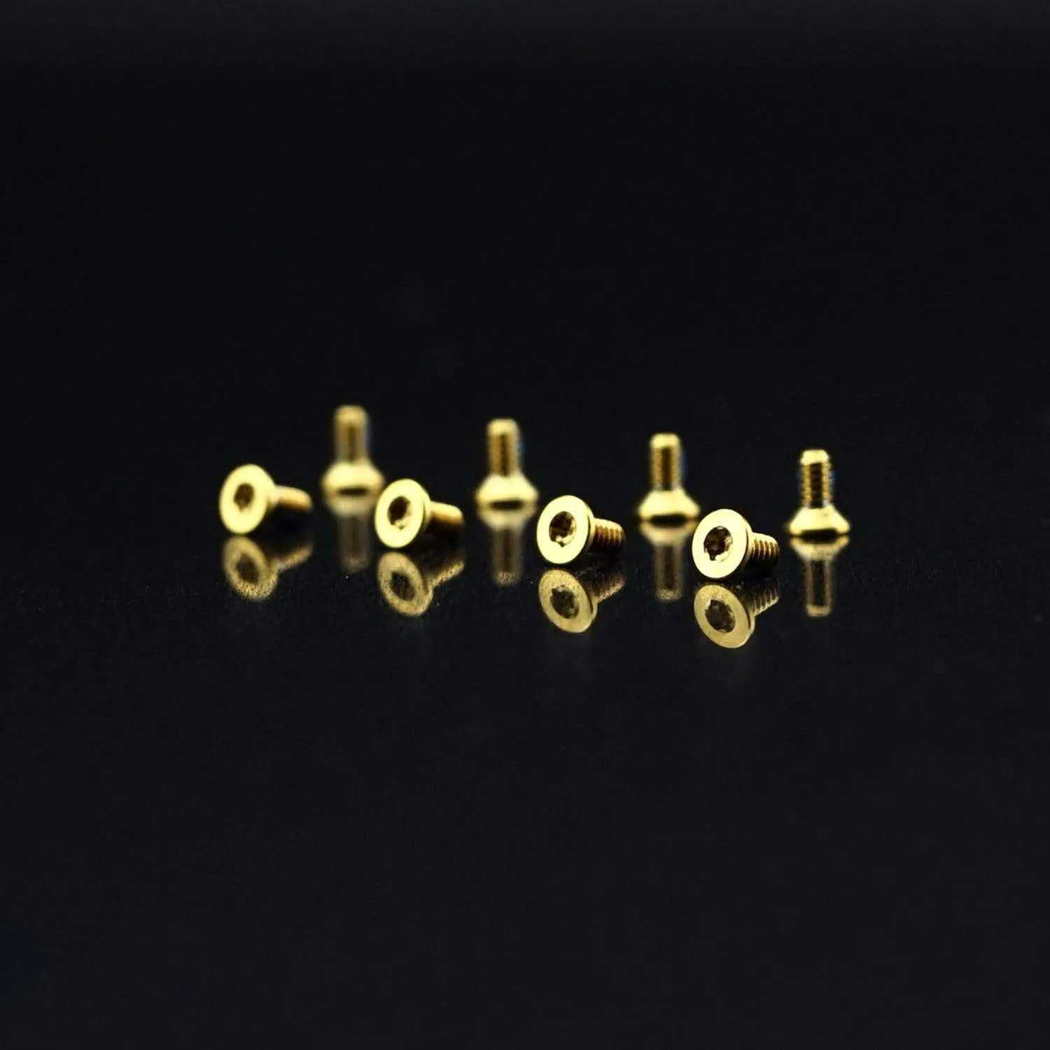 Titanium Screws GOLD | only for Aluminum Space Frame