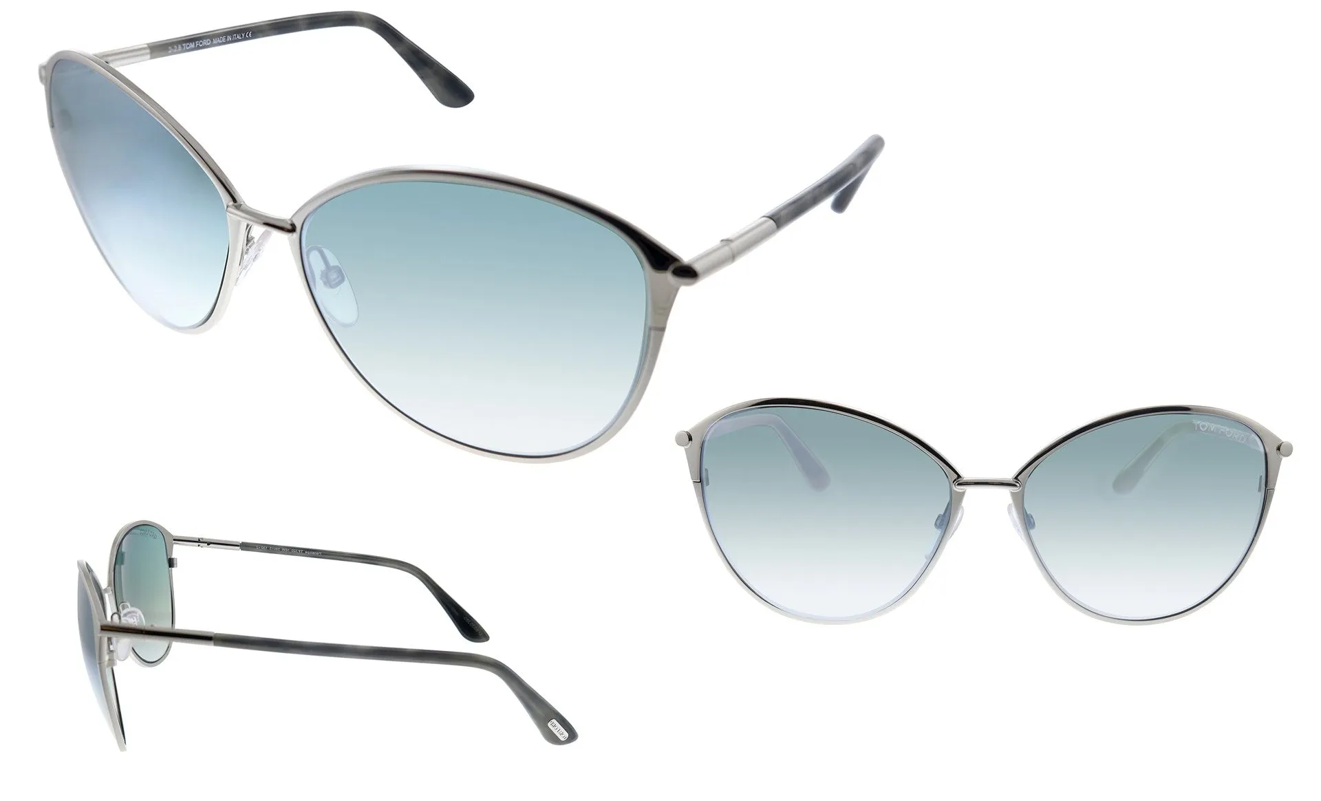 Tom Ford Womens Silver Sunglasses FT_0320_16W_59mm