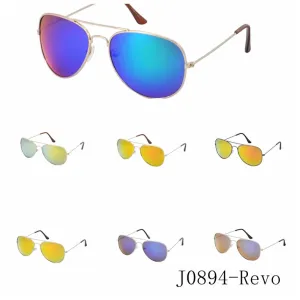 Wholesale Sunglasses Metal Frame J0894-Revo