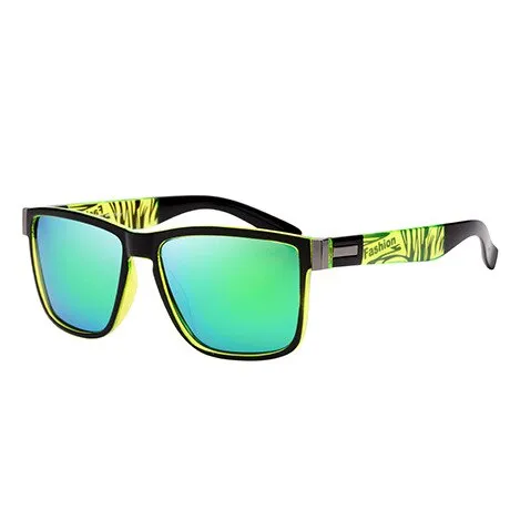 Yimaruili Men's Full Rim TR 90 Resin Frame Polarized Sunglasses 5180