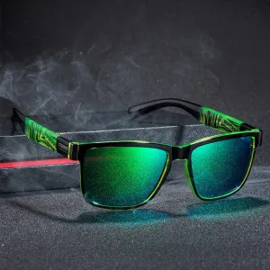 Yimaruili Men's Full Rim TR 90 Resin Frame Polarized Sunglasses 5180