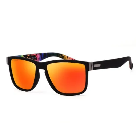 Yimaruili Men's Full Rim TR 90 Resin Frame Polarized Sunglasses 5180